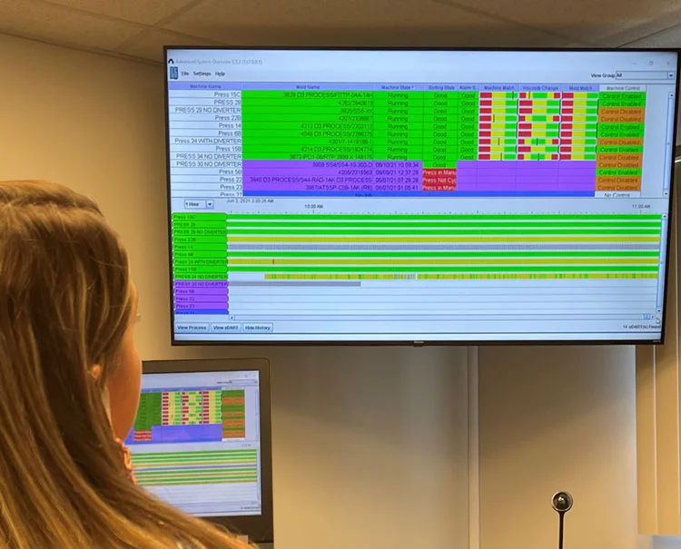 RJG eDART Data Management Monitoring System